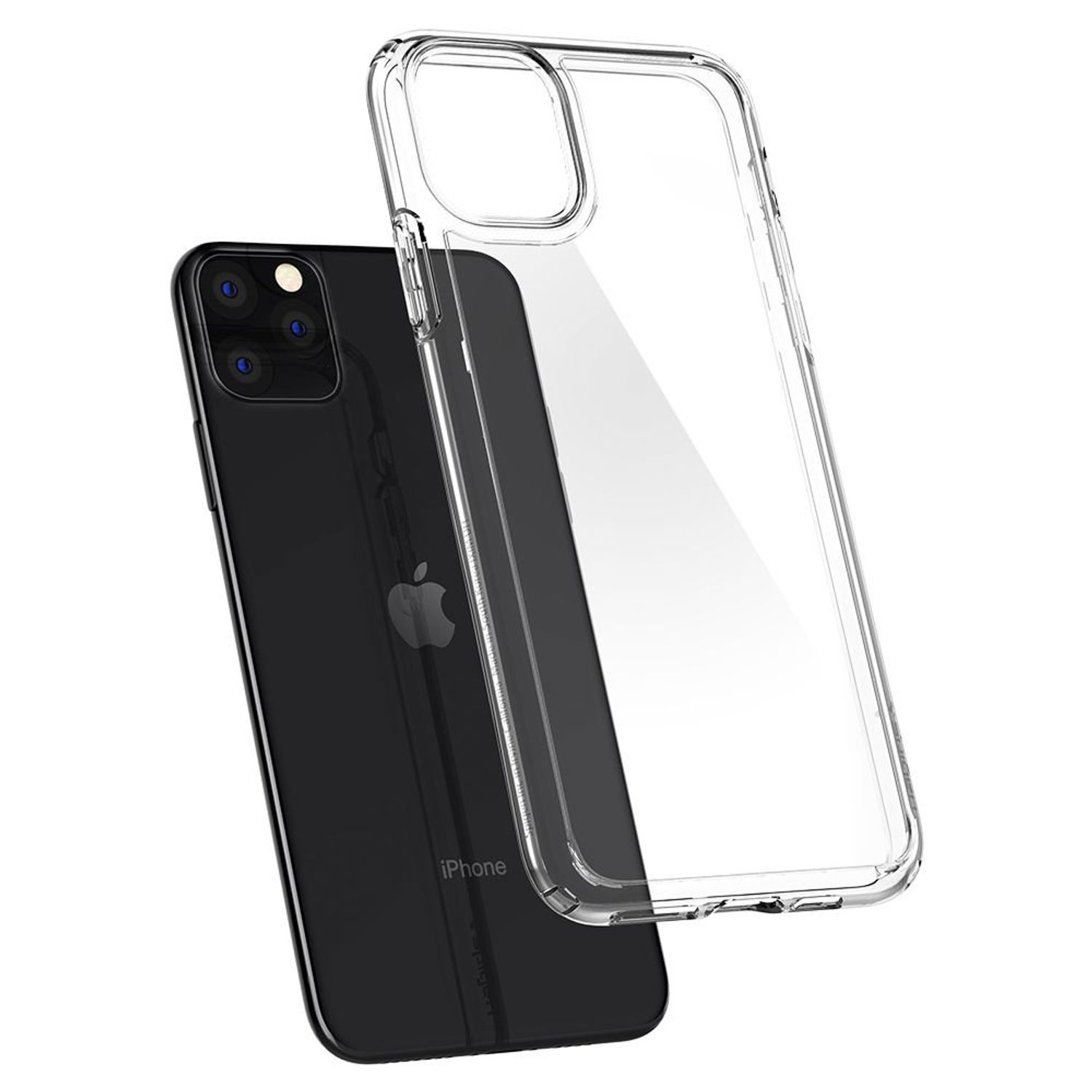 Husa premium Ultra Hybrid compatibila cu iPhone 11 Pro Max, Transparent fotografia produsului View 2 L