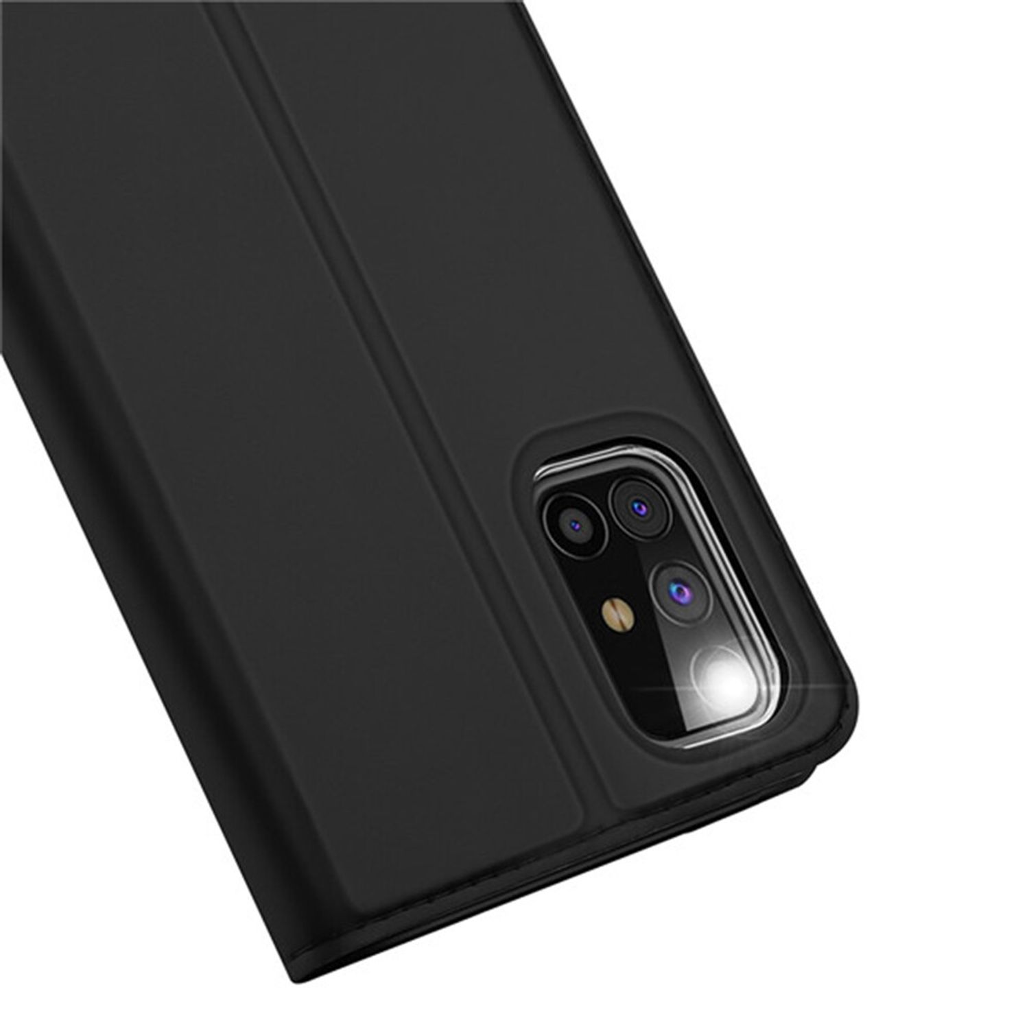 Husa tip carte Dux Ducis - Skin Pro - Samsung Galaxy M31s - Black fotografia produsului View 2 L