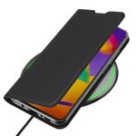 Husa tip carte Dux Ducis - Skin Pro - Samsung Galaxy M31s - Black fotografia produsului View 3 S