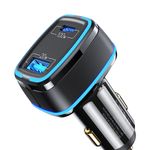 Incarcator auto USAMS Type-C PD100W + USB 20W, negru, US-CC142 fotografia produsului View 2 S