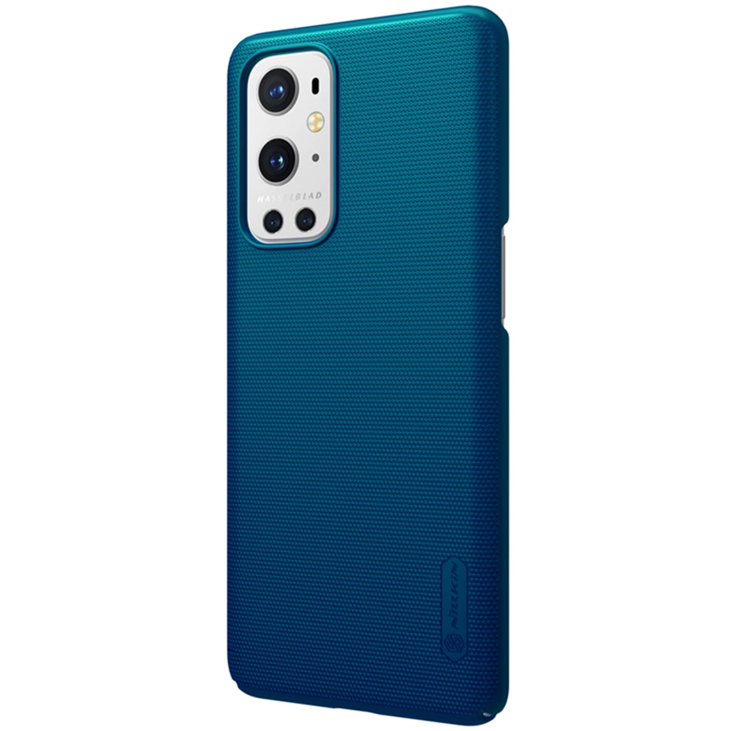 Husa Nillkin - Super Frosted Shield - Oneplus 9 Pro - Blue fotografia produsului View 3 L