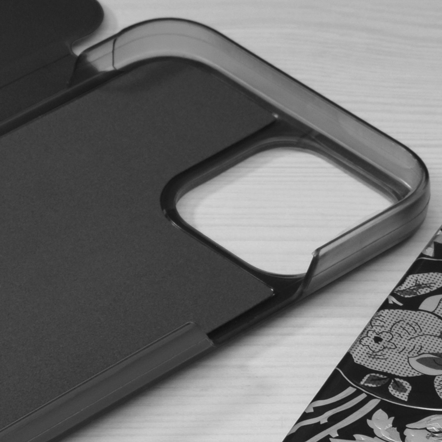 Husa tip carte Techsuit - eFold Series - iPhone 13 Pro Max - Black fotografia produsului View 3 L