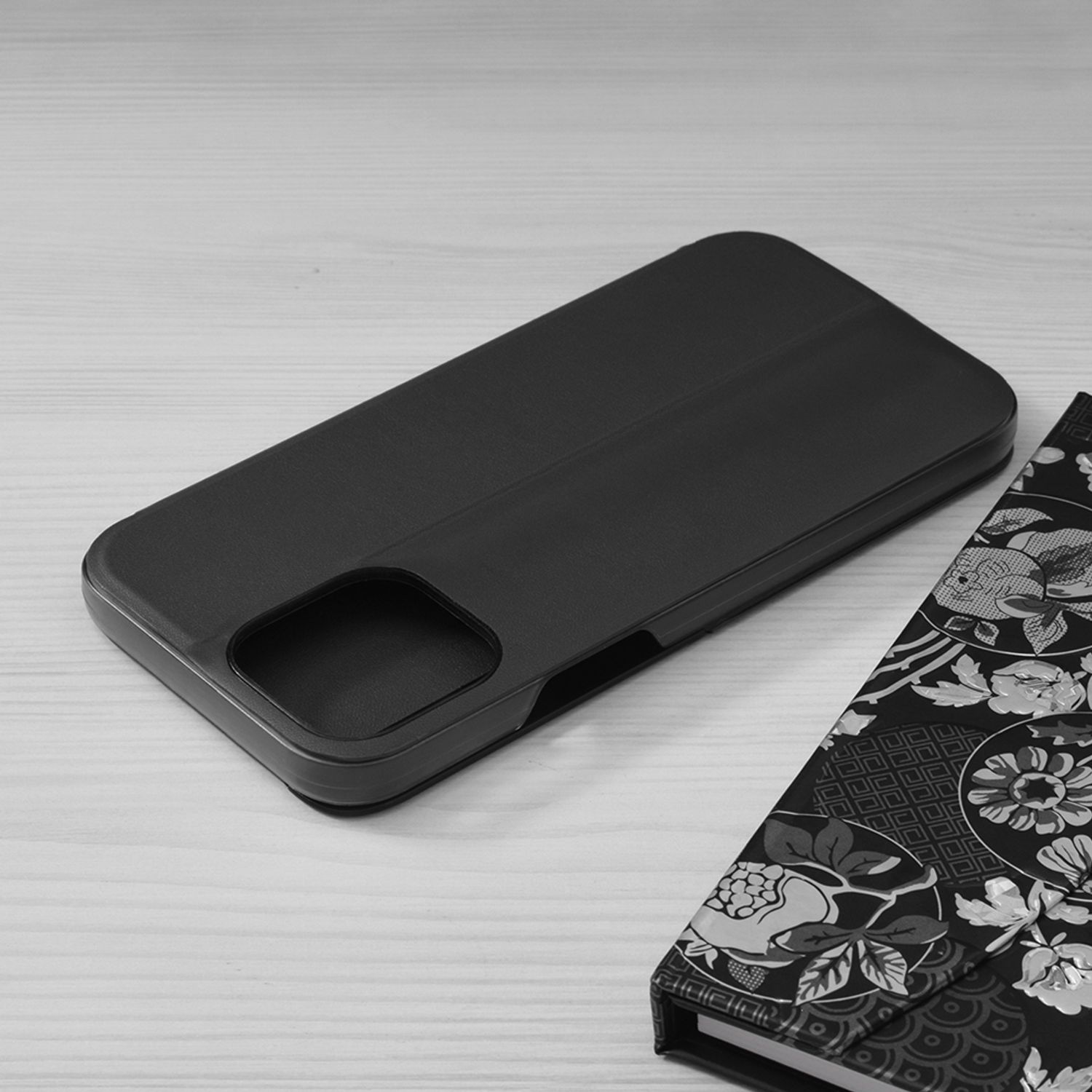 Husa tip carte Techsuit - eFold Series - iPhone 13 Pro Max - Black fotografia produsului View 2 L