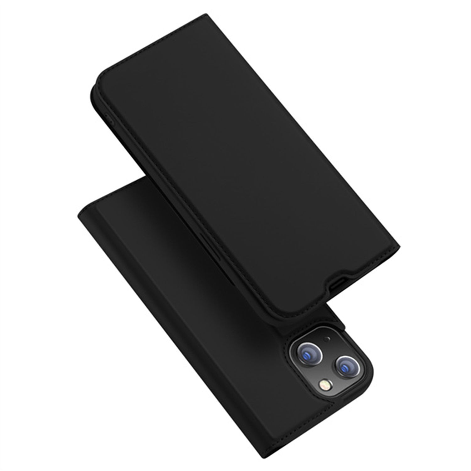 Husa tip carte Dux Ducis - Skin Pro - iPhone 13 Mini - Black fotografia produsului