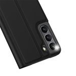 Husa tip carte Dux Ducis - Skin Pro - Samsung Galaxy S21 FE - Black fotografia produsului View 2 S