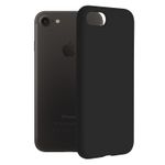 Husa premium Techsuit - Soft Edge Silicone - iPhone 7 / 8 / SE 2 / SE 2020 - Black fotografia produsului