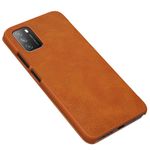 Husa Nillkin - Qin Leather Case - Xiaomi Poco M3 - Brown fotografia produsului View 3 S