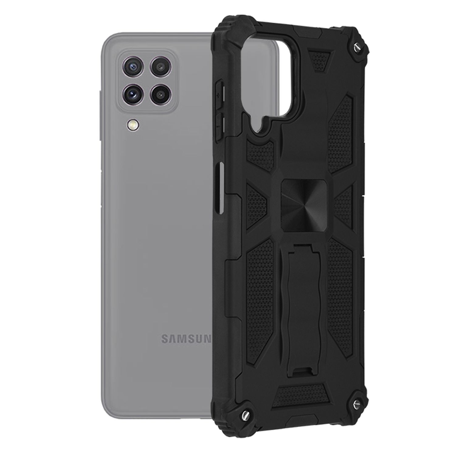 Husa antisoc Techsuit - Blazor Series - Samsung Galaxy A22 4G - Black fotografia produsului