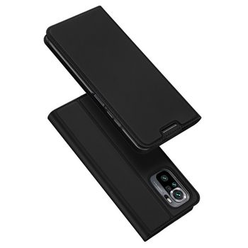 Husa tip carte dux ducis - skin pro - xiaomi redmi note 10 / note 10s - black