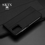 Husa tip carte Dux Ducis - Skin Pro - Xiaomi Redmi Note 10 / Note 10S - Black fotografia produsului View 2 S