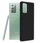 Husa premium Techsuit - Soft Edge Silicone - Samsung Galaxy Note 20 - Black fotografia produsului