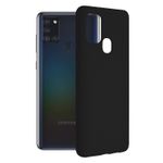 Husa premium Techsuit - Soft Edge Silicone - Samsung Galaxy A21S - Black fotografia produsului