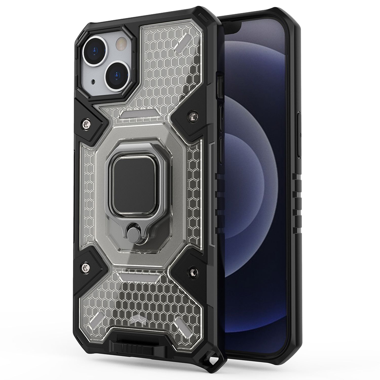 Husa Techsuit - Honeycomb Armor - iPhone 13 Mini - negru fotografia produsului