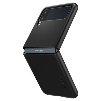 Husa premium thin fit compatibila cu samsung galaxy z flip 3 5g, negru