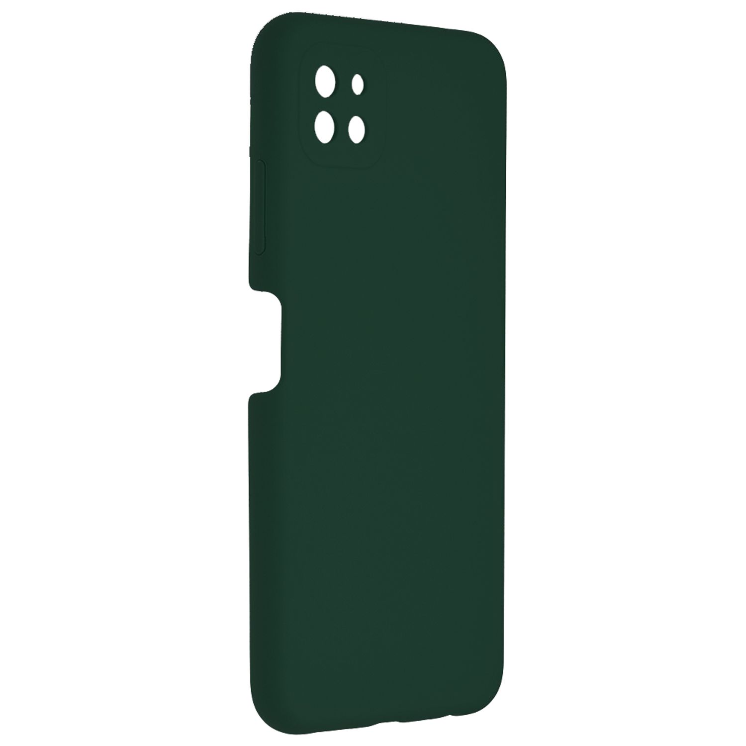 Husa premium Techsuit - Soft Edge Silicone - Samsung Galaxy A22 5G - Dark Green fotografia produsului View 2 L