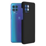 Husa premium Techsuit - Soft Edge Silicone - Motorola Moto G100 / Edge S - Black fotografia produsului