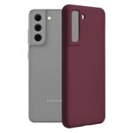 Husa premium Techsuit - Soft Edge Silicone - Samsung Galaxy S21 FE - Plum Violet fotografia produsului