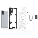 Husa Techsuit - Honeycomb Armor - Samsung Galaxy A71 - negru fotografia produsului View 3 S