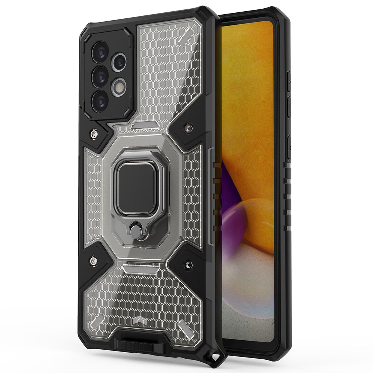 Husa Techsuit - Honeycomb Armor - Samsung Galaxy A72 5G - negru fotografia produsului