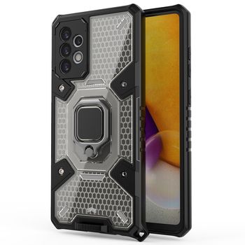 Husa techsuit - honeycomb armor - samsung galaxy a72 5g - negru