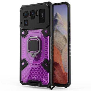 Husa techsuit - honeycomb armor - xiaomi mi 11 ultra - violet
