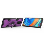 Husa Techsuit - Honeycomb Armor - Xiaomi Redmi Note 9S / Note 9 Pro / Note 9 Pro Max - violet fotografia produsului View 2 S