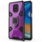Husa Techsuit - Honeycomb Armor - Xiaomi Redmi Note 9S / Note 9 Pro / Note 9 Pro Max - violet fotografia produsului