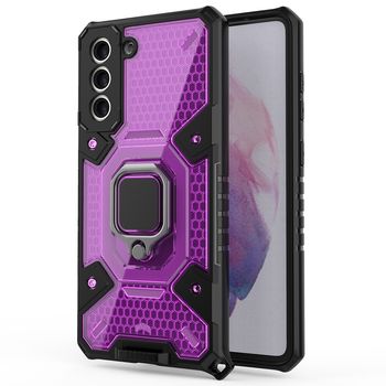 Husa techsuit - honeycomb armor - samsung galaxy s21 - violet