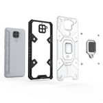 Husa Techsuit - Honeycomb Armor - Xiaomi Redmi Note 9 - violet fotografia produsului View 3 S