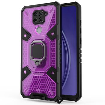 Husa techsuit - honeycomb armor - xiaomi redmi note 9 - violet