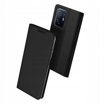 Husa tip carte dux ducis - skin pro - xiaomi 11t / 11t pro - black