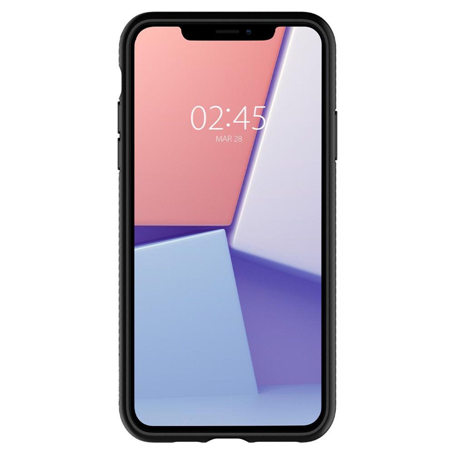 Husa premium Liquid Air compatibila cu iPhone 11 Pro, Negru fotografia produsului View 3 L