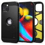 Husa premium Tough Armor compatibila cu iPhone 13, Negru fotografia produsului