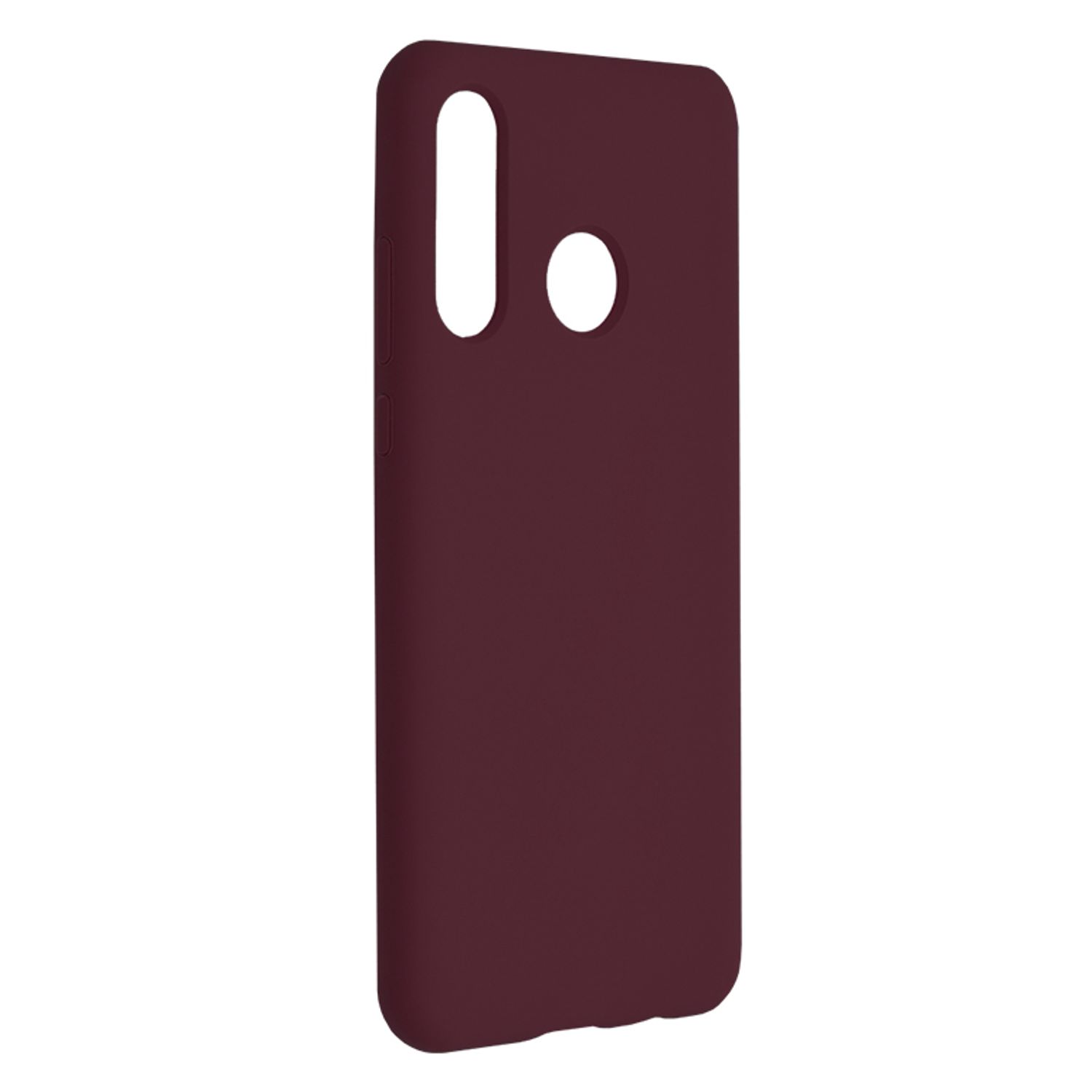 Husa premium Techsuit - Soft Edge Silicone - Huawei P30 Lite - Plum Violet fotografia produsului View 2 L
