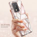 Husa premium i-Blason - Cosmo - Samsung Galaxy S20 Ultra - Marble fotografia produsului View 3 S