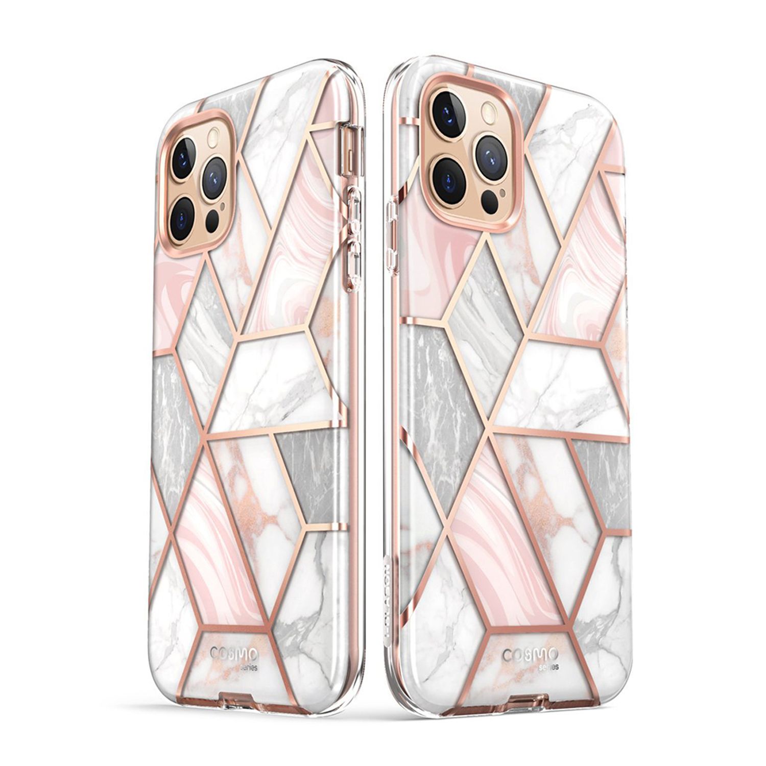 Husa premium i-Blason - Cosmo - iPhone 12 Pro Max - Marble fotografia produsului View 2 L