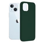 Husa premium Techsuit - Soft Edge Silicone - iPhone 13 - Dark Green fotografia produsului