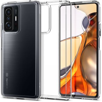 Husa premium ultra hybrid compatibila cu xiaomi 11t / 11t pro, transparent