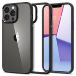 Husa premium Ultra Hybrid compatibila cu iPhone 13 Pro Max, Negru fotografia produsului
