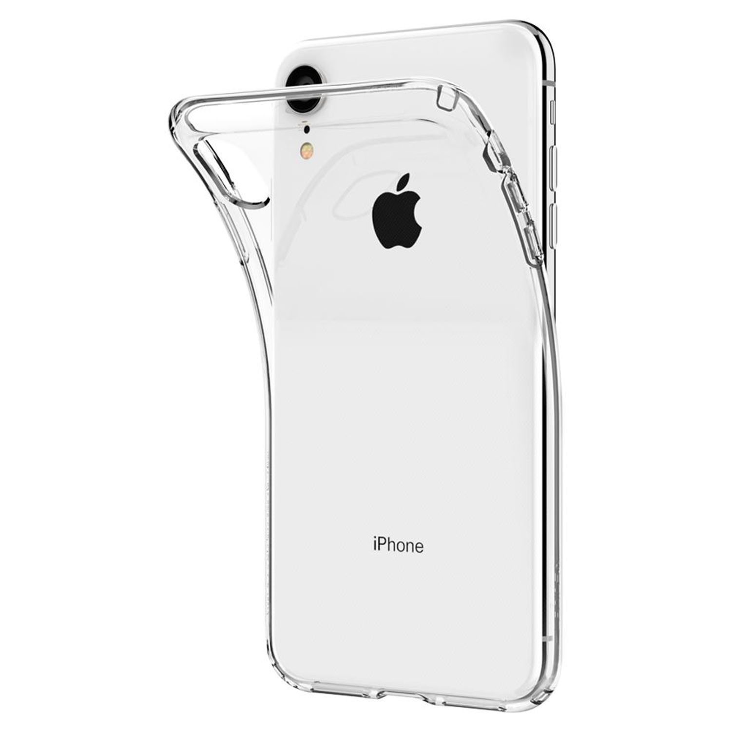 Husa premium Liquid Crystal compatibila cu iPhone XR, Transparent fotografia produsului View 3 L