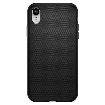 Husa premium liquid air compatibila cu iphone xr, negru