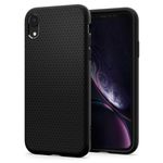 Husa premium Liquid Air compatibila cu iPhone XR, Negru fotografia produsului View 2 S