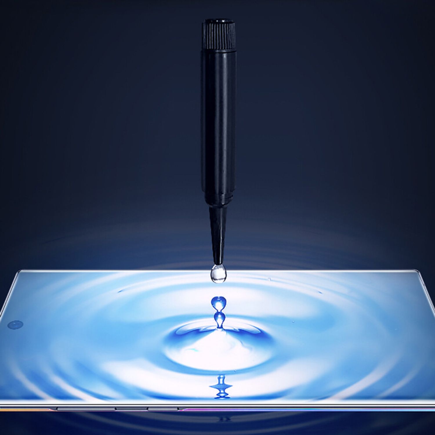 Folie protectie  - 3D UV Glass - Samsung Galaxy Note 8 / Note 9 - Transparent fotografia produsului View 3 L