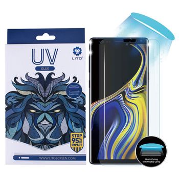 Folie protectie - 3d uv glass - samsung galaxy note 8 / note 9 - transparent