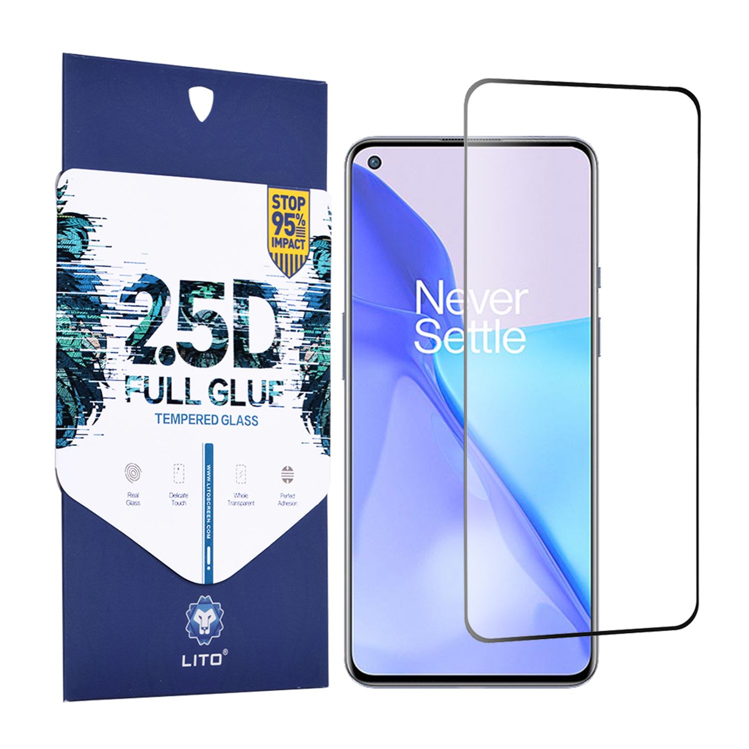 Folie protectie Oneplus 9 - Black fotografia produsului
