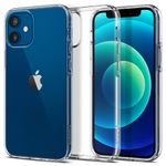 Husa premium Liquid Crystal compatibila cu iPhone 12 Mini, Transparent fotografia produsului