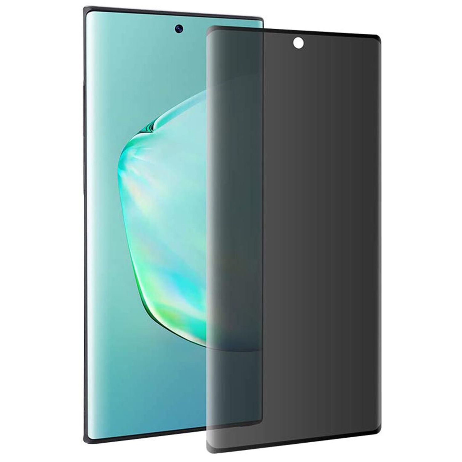 Folie protectie  - 3D UV Glass - Samsung Galaxy Note 10 - PRIVACY fotografia produsului View 2 L