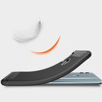 Husa Techsuit - Carbon Silicone - Huawei P Smart 2019 / Honor 10 Lite - Black fotografia produsului View 3 S
