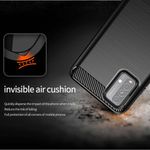 Husa Techsuit - Carbon Silicone - Xiaomi Redmi 9T - Black fotografia produsului View 3 S