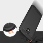 Husa Techsuit - Carbon Silicone - Samsung Galaxy J5 2017 - Black fotografia produsului View 2 S